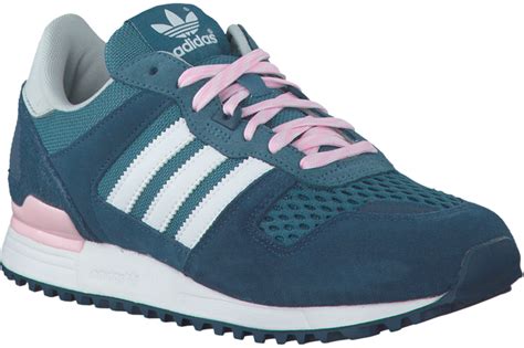 adidas schoenen dames blauw roze